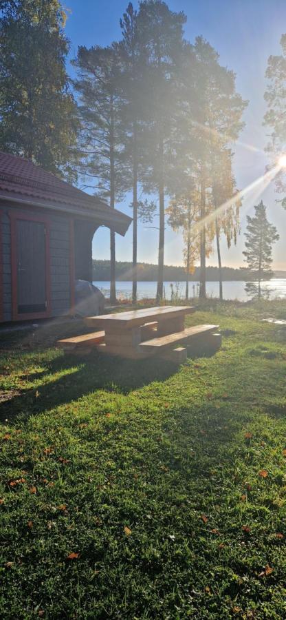 Lakeside Log Cabin Fraemby Udde Falun Esterno foto