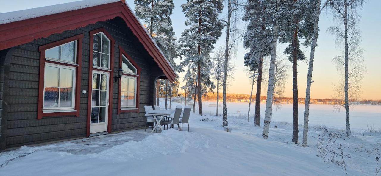 Lakeside Log Cabin Fraemby Udde Falun Esterno foto
